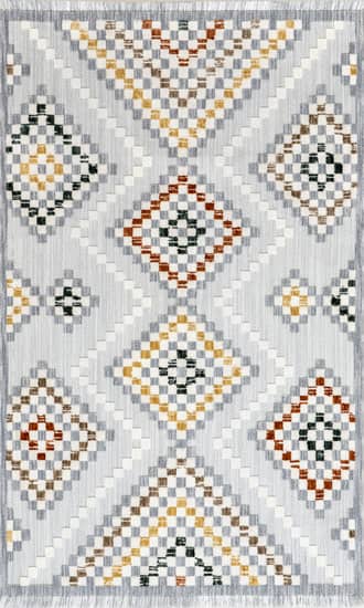 Vahani Iridescent Diamond Rug primary image