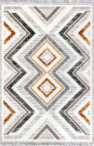 Irena Iridescent Zig Zag Rug primary image