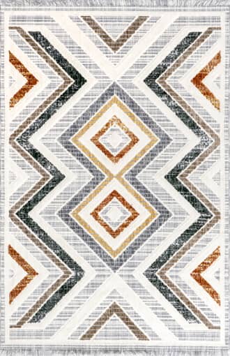 Irena Iridescent Zig Zag Rug primary image