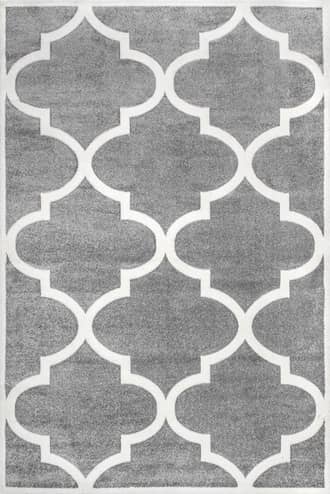 Slate Trellis Rug swatch