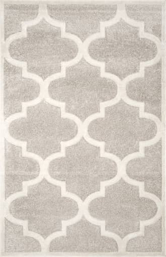 Neutral Trellis Rug swatch