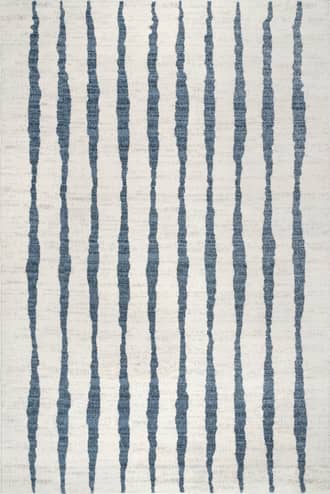 Blue Alice Ebbing Striped Rug swatch