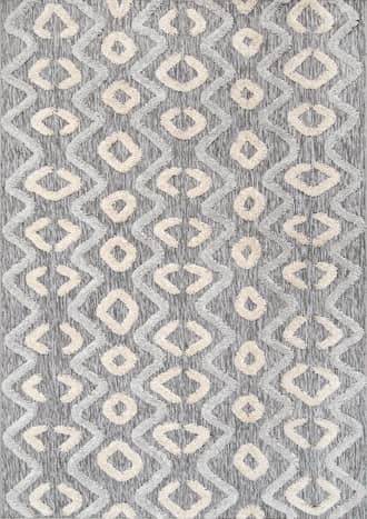 Raised Chevron Trellis Rug primary image