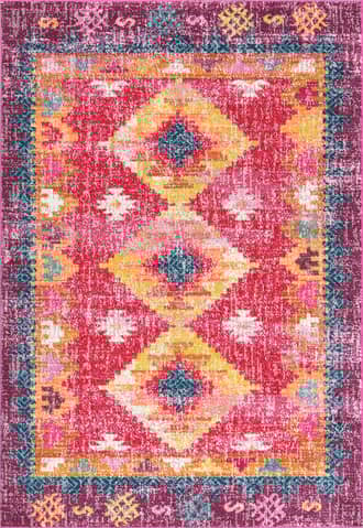 Faded Diamond Totem Rug primary image