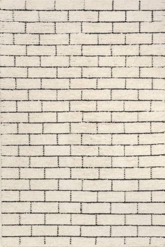 Irina Shaggy Brickwork Rug primary image