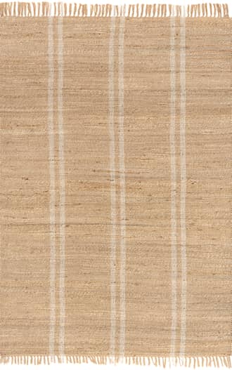 Avril Striped Jute Rug primary image