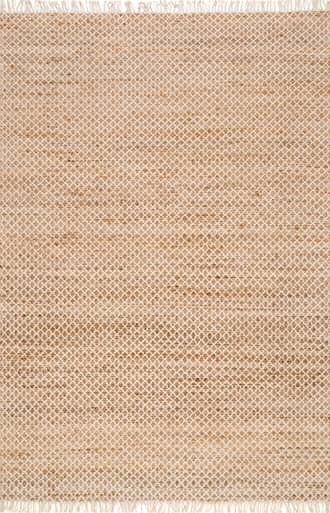 Diamond Trellis Fringe Tassel Rug primary image