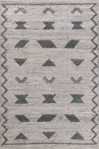 Flatwoven Jute Geometric Rug primary image