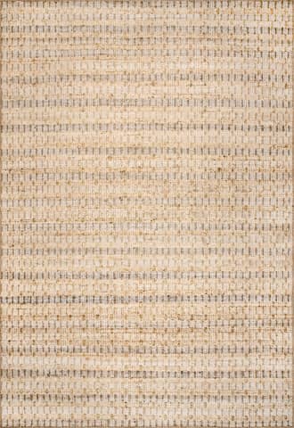 9' x 12' Pinstriped Jute Rug primary image