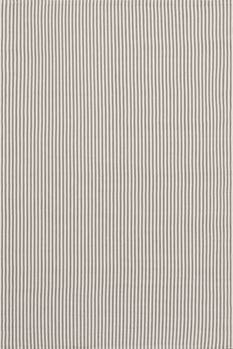 Grey Pinstripe Handwoven Indoor/Outdoor Rug swatch