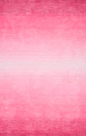 Pink 4' x 6' Ombre Rug swatch