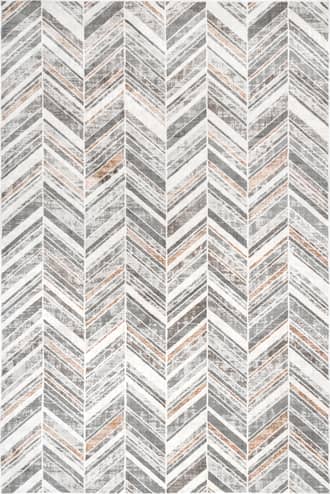 Evy Chevron Banded Rug primary image