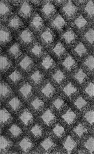 Shaggy Diamond Trellis Rug primary image