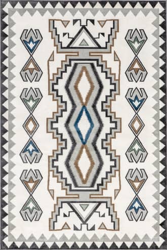 Liz Washable Geometric Rug primary image