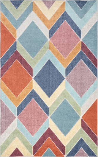 Alaia Colorful Retro Indoor/Outdoor Rug primary image