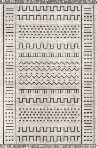 Native Indoor/Outdoor With Tassels Rug primary image