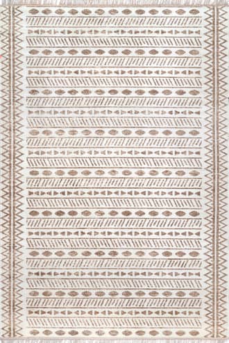 Indoor/Outdoor Striped Tassels Rug primary image