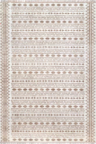 Indoor/Outdoor Striped Tassels Rug primary image