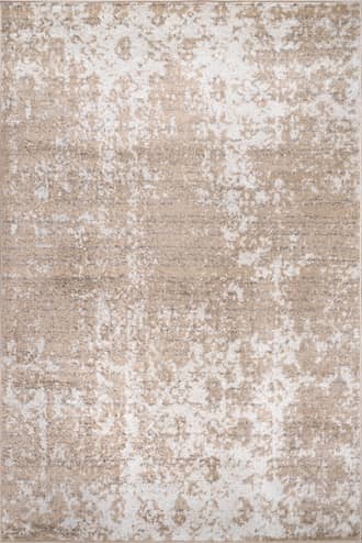 Beige 12' x 15' Ruby Distressed Mist Rug swatch