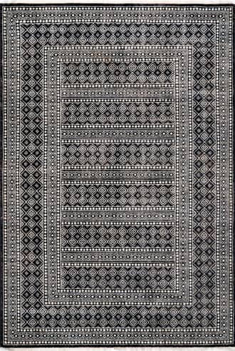 2' x 4' Aurora Grecian Panel Fringed Rug primary image