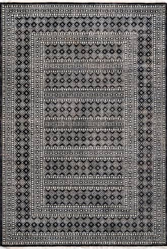 Aurora Grecian Panel Fringed Rug primary image