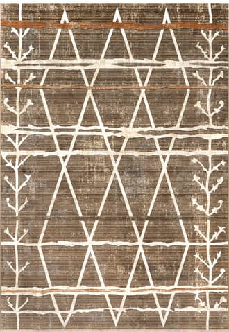 Autumn Distressed Trellis Rug primary image