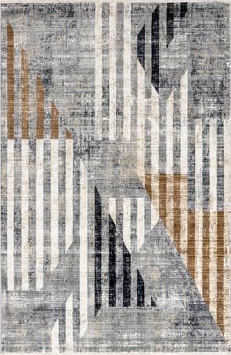 Muriel Vintage Striped Rug primary image