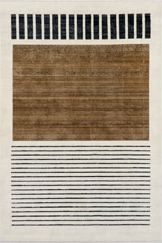 6' 4" Anette Block Striped Rug primary image
