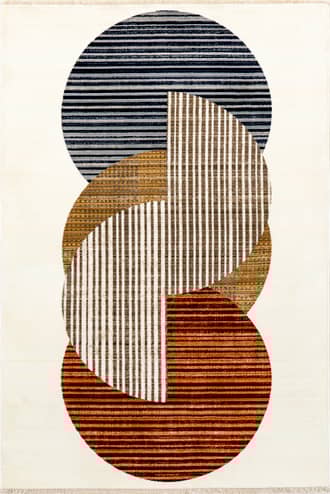 Isa Modern Circles Rug primary image