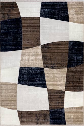 Zaniyah Abstract Checkered Rug primary image