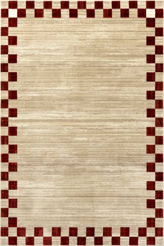 Pompeii Checked Border Rug primary image