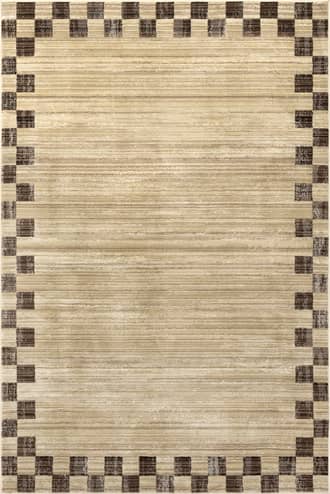 Pompeii Checked Border Rug primary image