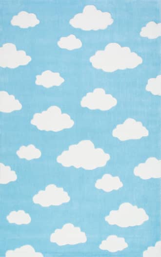 Blue Cloud Rug swatch