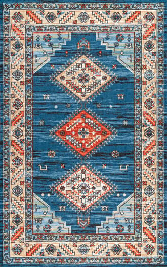 Bordered Diamonds Rug primary image