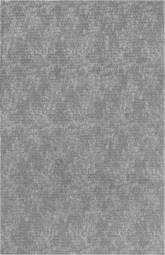 Grey Carla Washable Hazy Solid Rug swatch