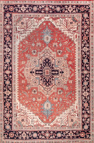 Oriental Printed Medallion Rug primary image