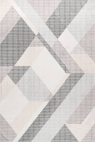 Beige Effie Washable Pinstriped Rug swatch