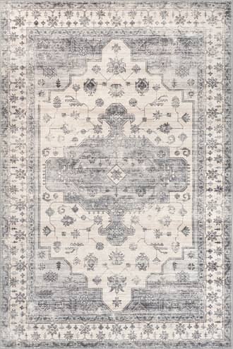 Francis Cartouche Medallion Washable Rug primary image