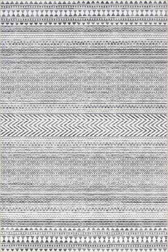 5' x 8' Tribal Banded Washable Rug primary image