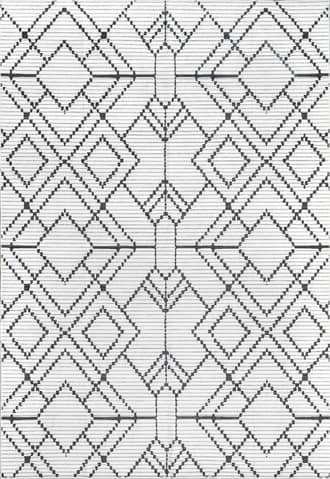 Roxanne Washable Geometric Rug primary image