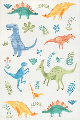 Kayleigh Kids Washable Dinosaur Rug primary image