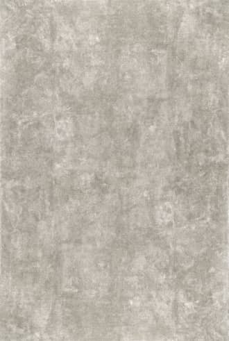 Beige Washable Solid Shag Rug swatch