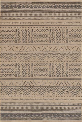 9' x 12' Janet Easy-Jute Washable Bohemian Rug primary image