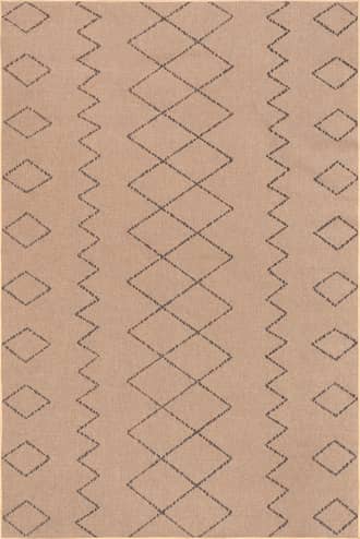 Alexandra Easy-Jute Washable Zig Zag Rug primary image