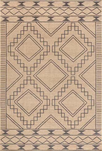Caitlin Easy-Jute Washable Symbols Rug primary image