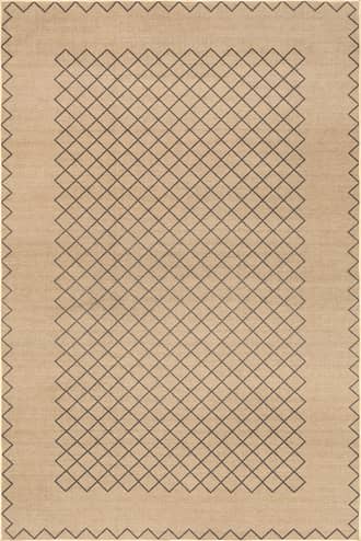 Sloane Easy-Jute Washable Crosshatch Rug primary image