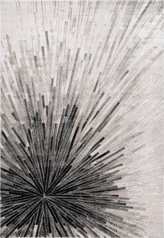 Beige 4' 3" x 6' 3" Alessia Splash Abstract Rug swatch