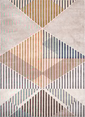 4' 3" x 6' 3" Karlie Diamond Collage Rug primary image