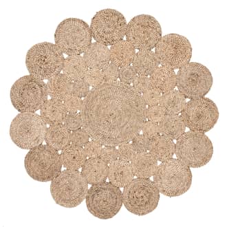 8' Braided Concentric Circles Rug primary image
