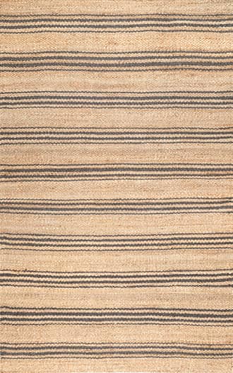 8' Sycamore Striped Jute Rug primary image
